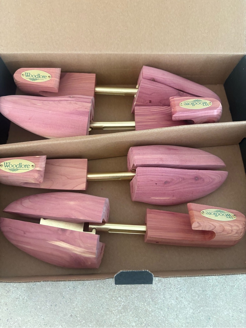 Cedar Shoe Trees - Woodlore menβs large 2 pairs